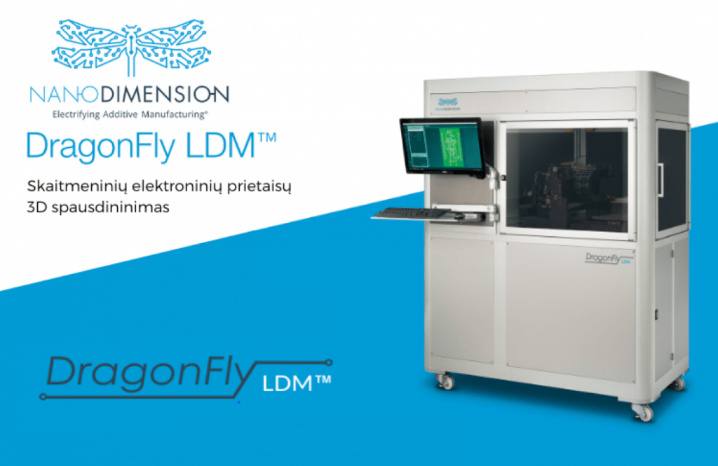 DragonFly LDM™ spausdintuvas 3D spausdintuvas su AME technologija