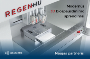 The new partner of INOSPECTRA - the Swiss bioprinting technology company REGENHU