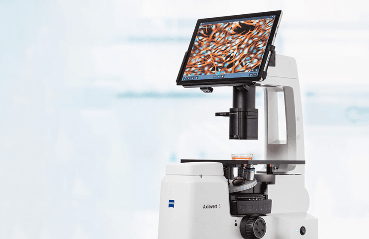 Intelligent Cell Imaging With the Zeiss Axiovert 5 Digital Microscope